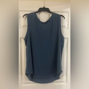 LuLaRoe “Cocoa” Dark Blue Tank Top 3X